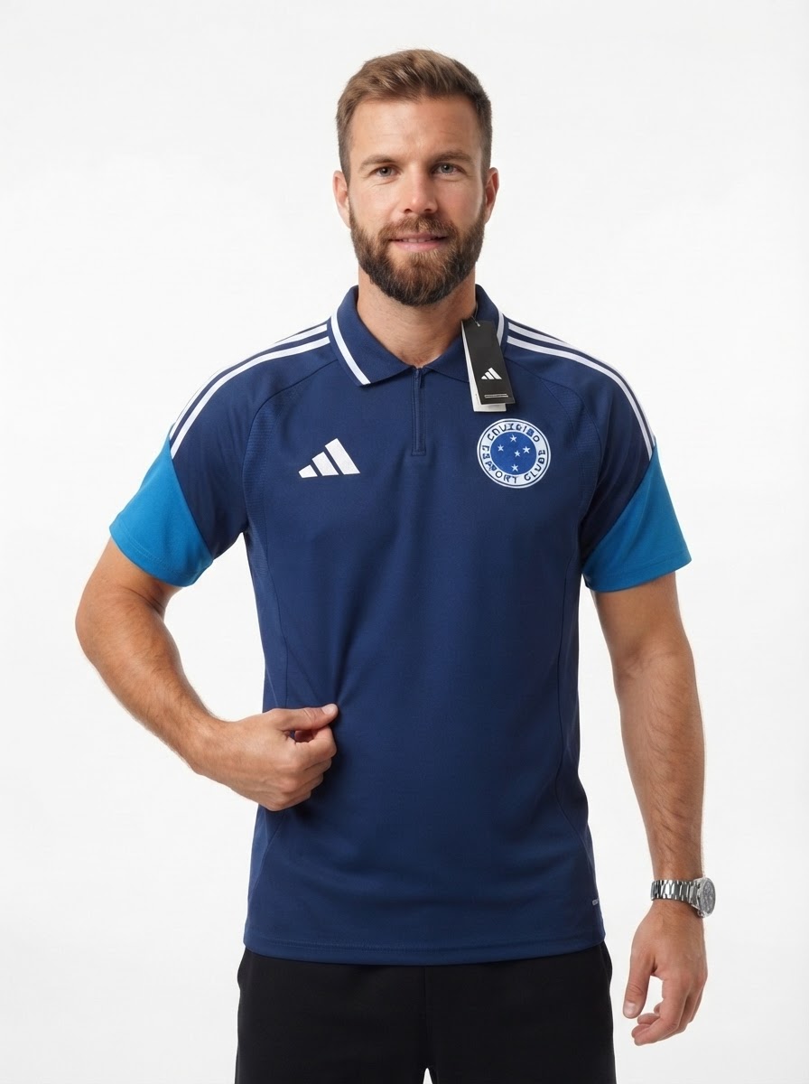 Camisa Polo 2026/27 Cruzeiro Comissao Tecnica