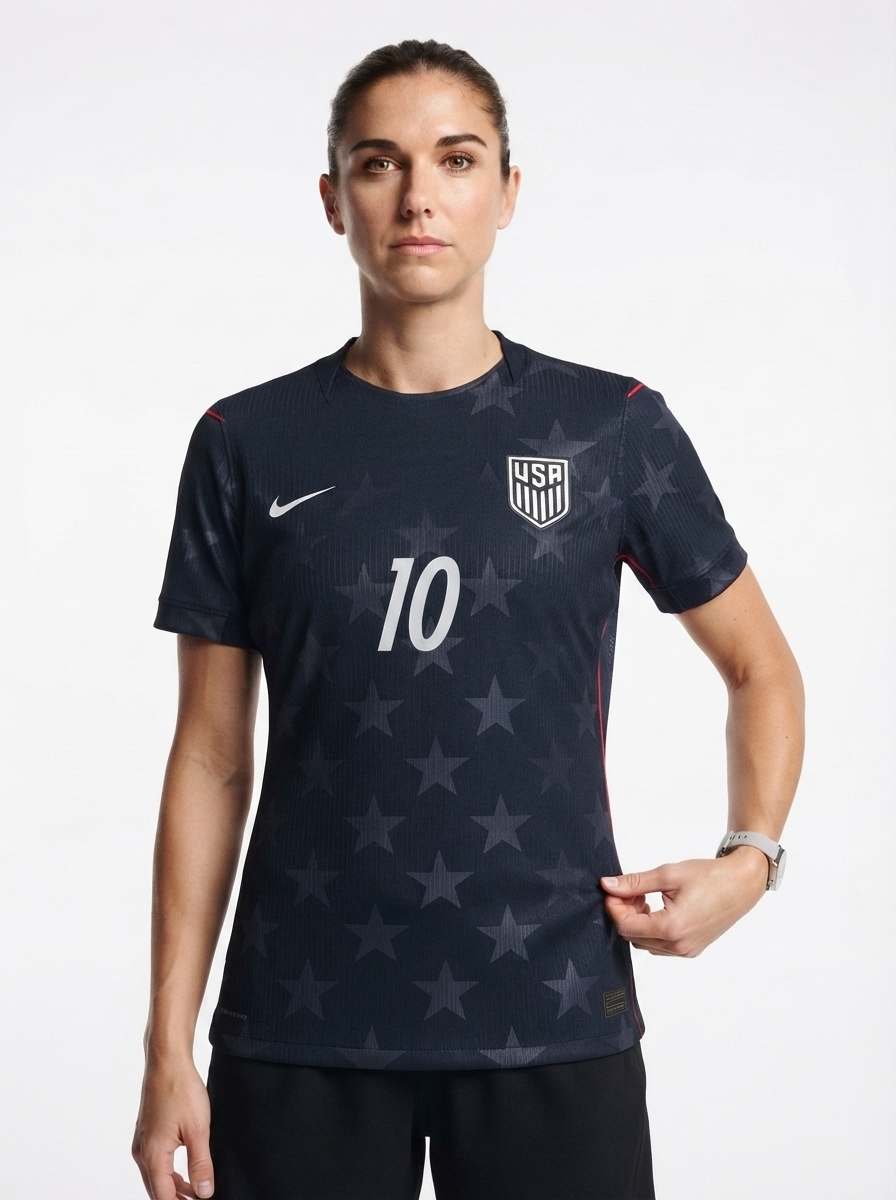 Women's USMNT 2026 #10 PULISIC Away USA - Fan Version