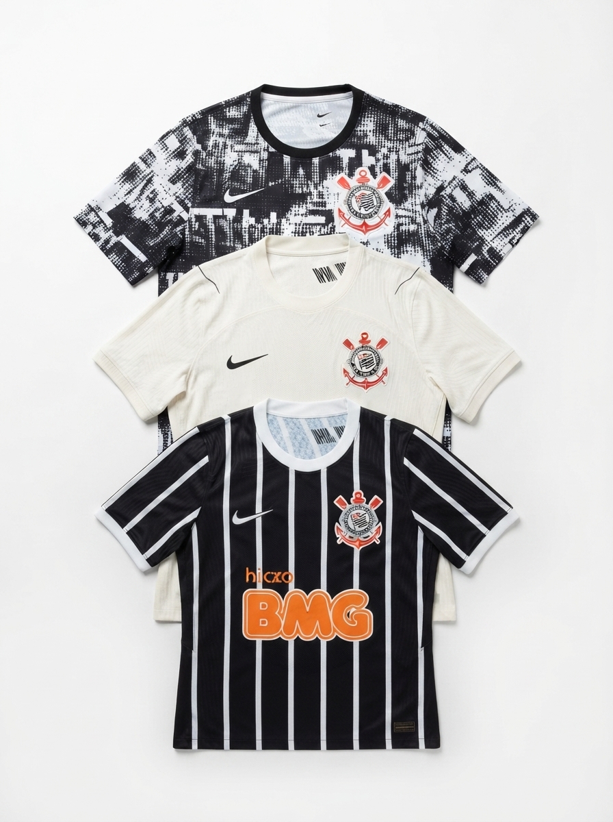 Corinthians Home, Away e training 2026/27 - Kit 3 - Fan Version