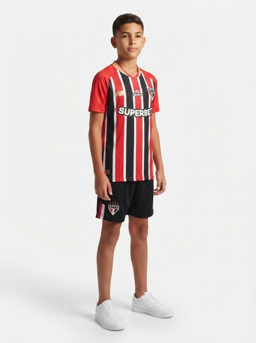 Kids Kit São Paulo Away 2025/26