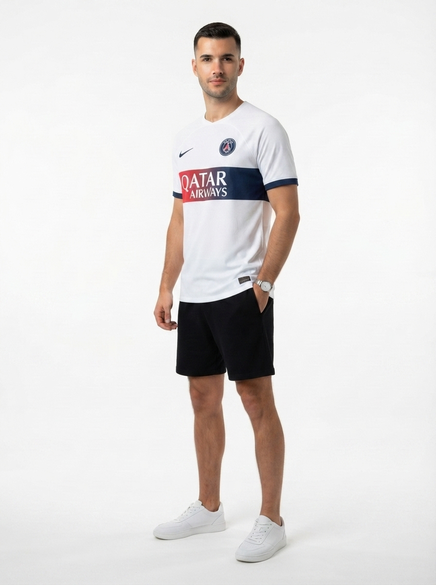 Paris Saint-Germain (PSG) 23/24 II Away Jersey - Player Version - Slim Fit