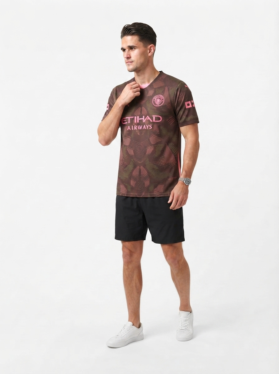 Manchester City 24/25 Goalkeeper Brown Jersey - Fan Version