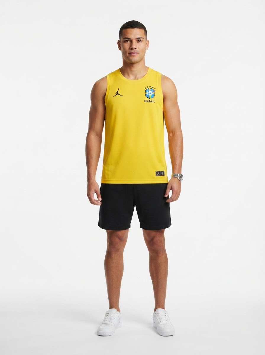 Brazil 2026 Training Vest Yellow