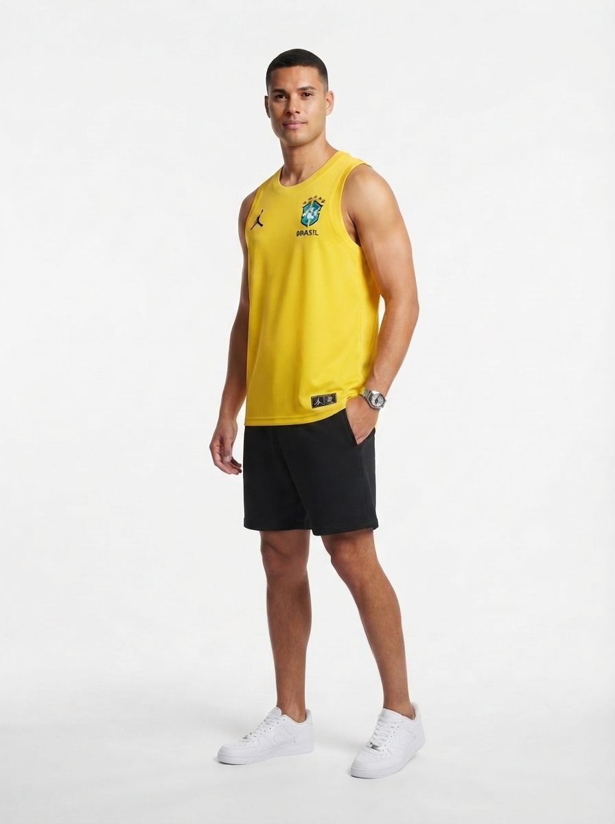 Brazil 2026 Training Vest Yellow