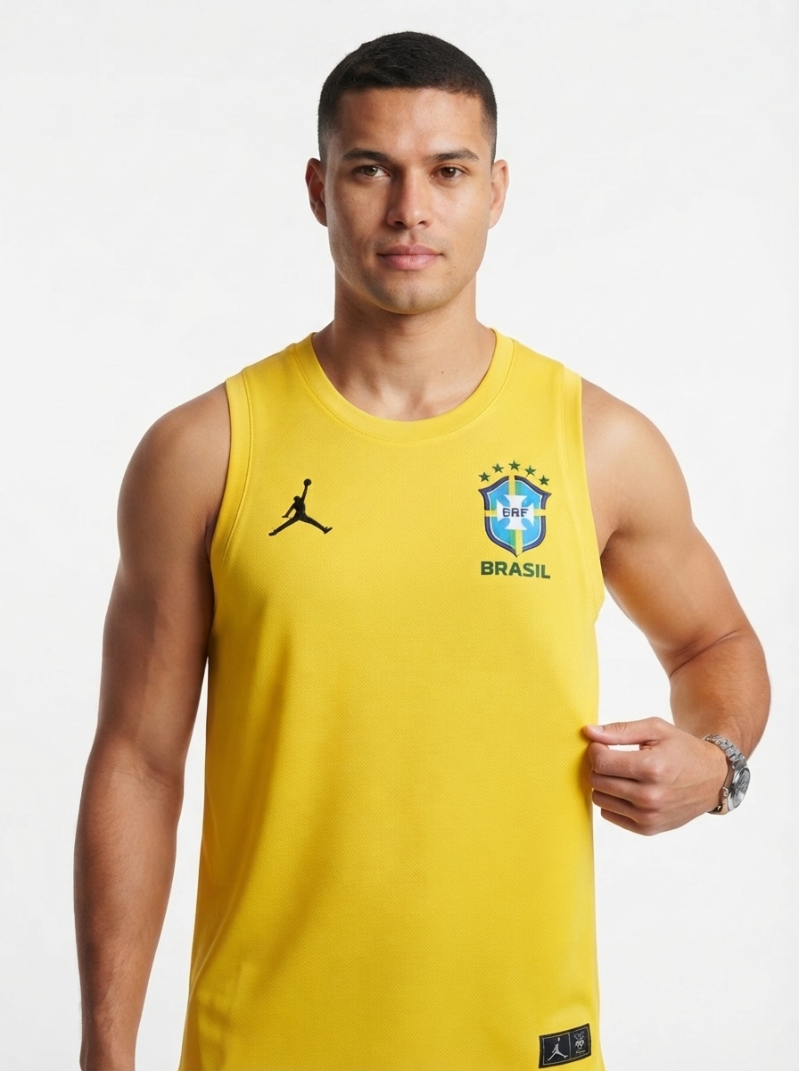 Brazil 2026 Training Vest Yellow