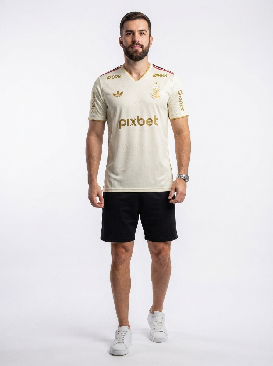 Manto Flamengo Jogo 3 2025/26 – Fan version #10 Arrascaeta