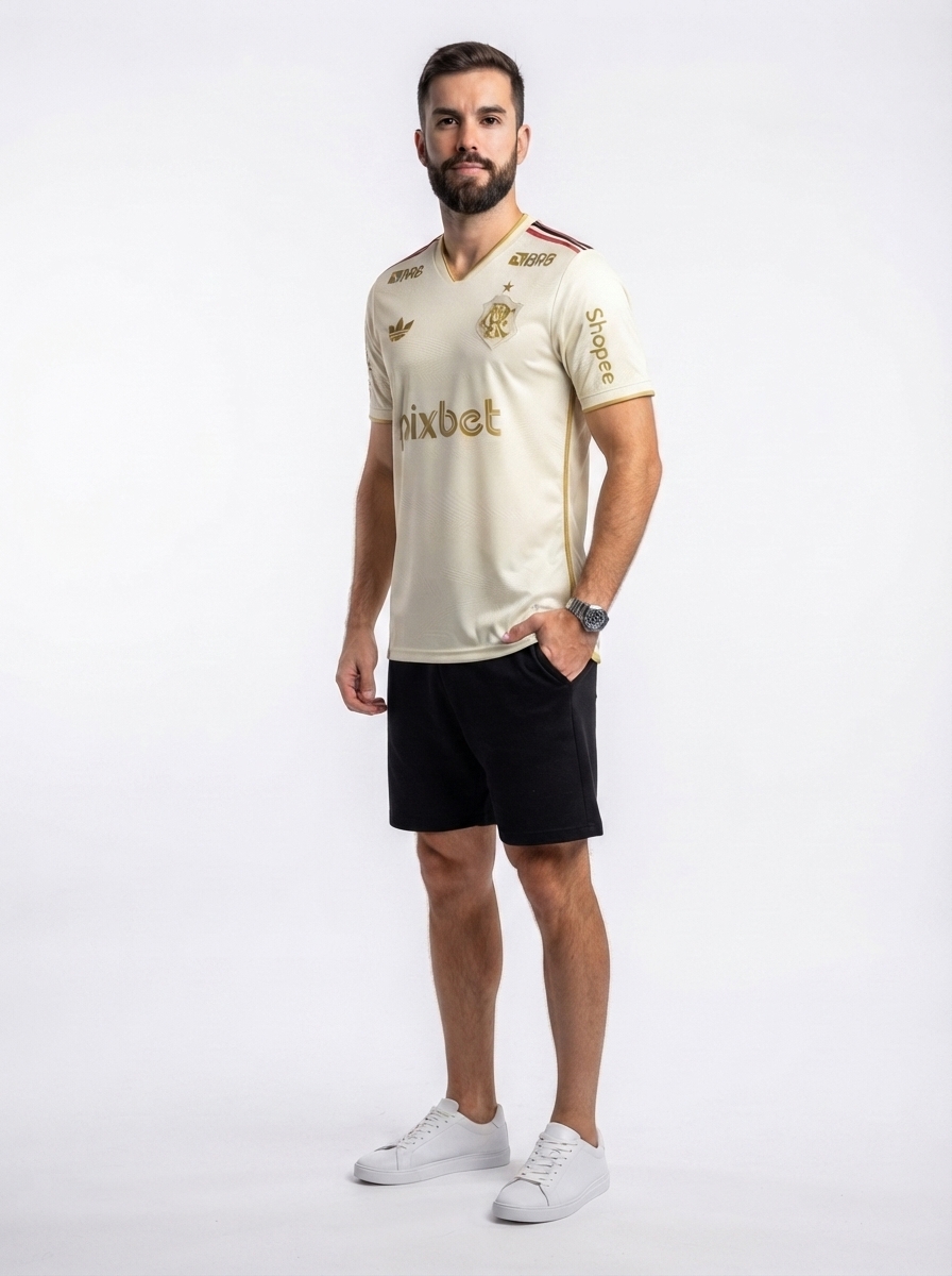 Manto Flamengo Jogo 3 2025/26 – Fan version #10 Arrascaeta