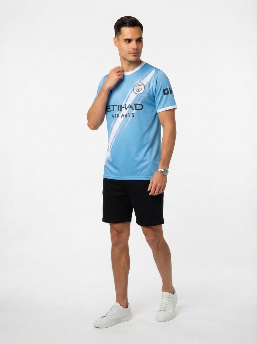 Manchester City Home Reijnders 4 Fan Jersey 2025/26