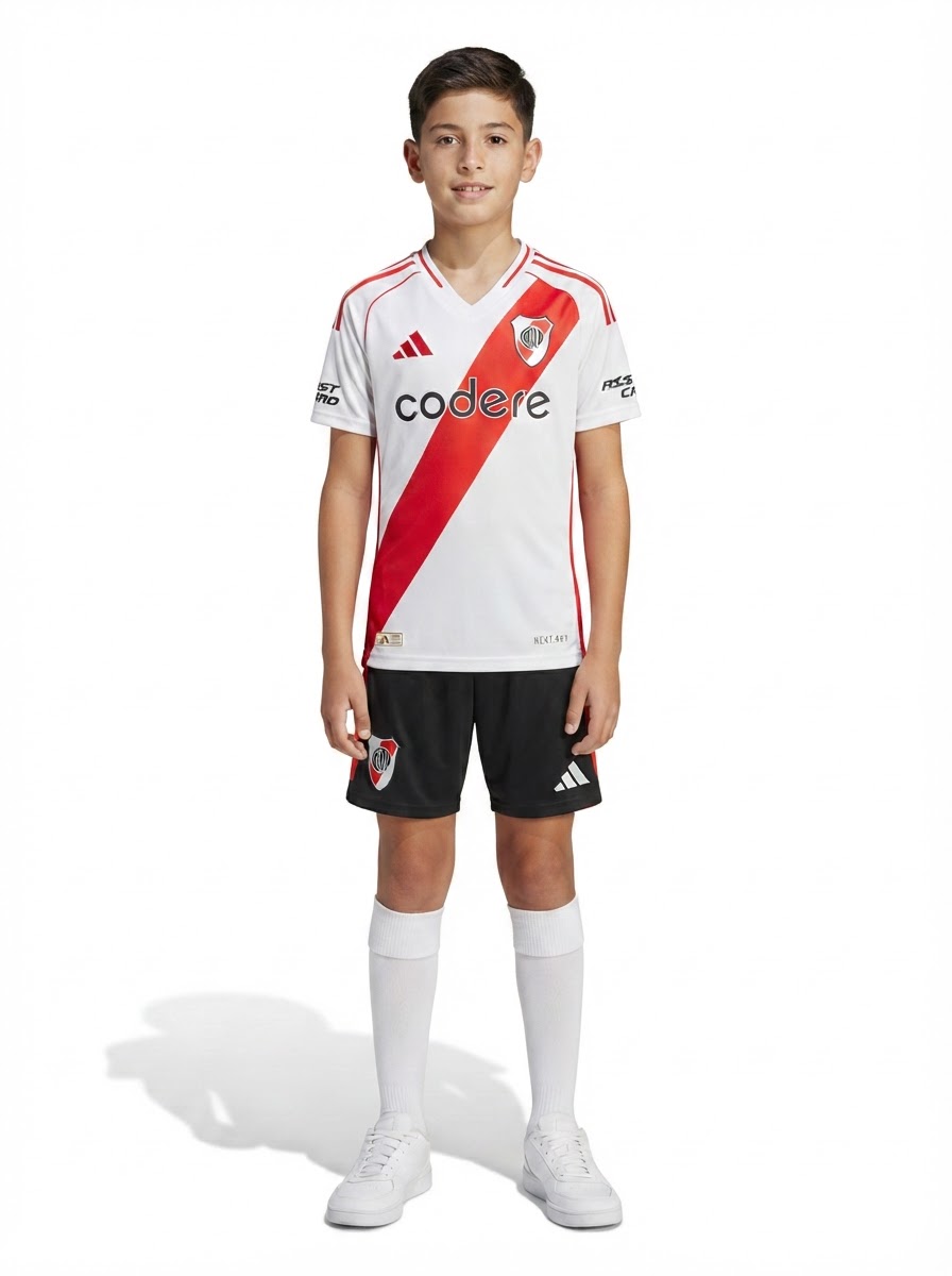 Kids Kit River Plate Home Fan Jersey 2024/25
