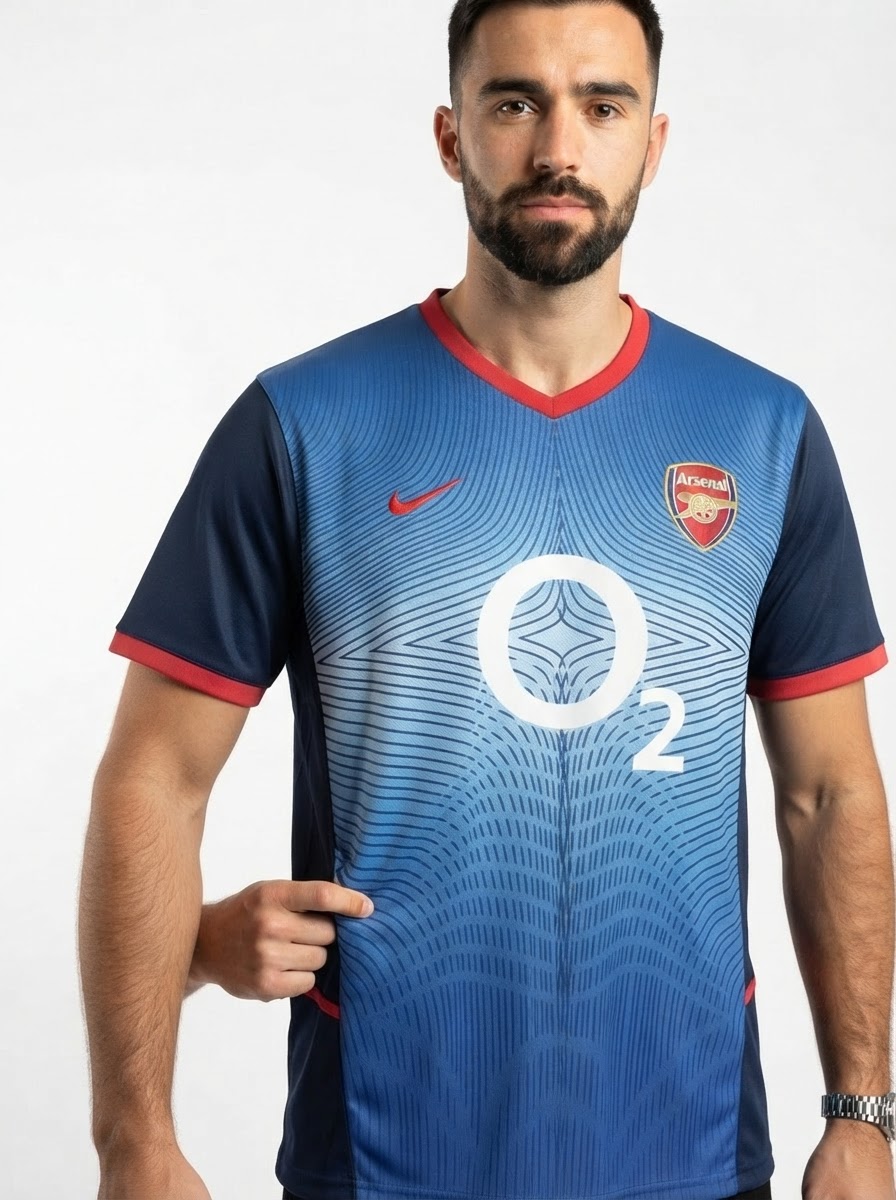 Arsenal 02/04 II Away Jersey - Retro Version
