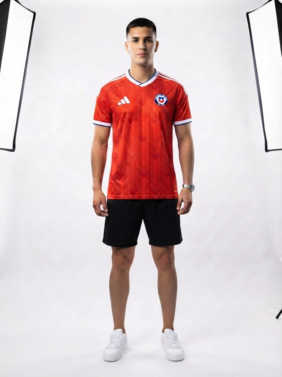 Chile Home Fan Jersey Shirt 2026 World Cup
