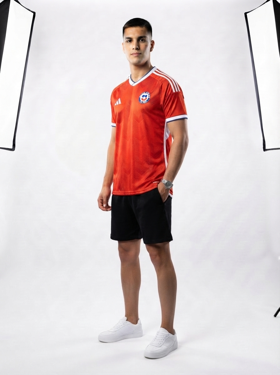 Chile Home Fan Jersey Shirt 2026 World Cup