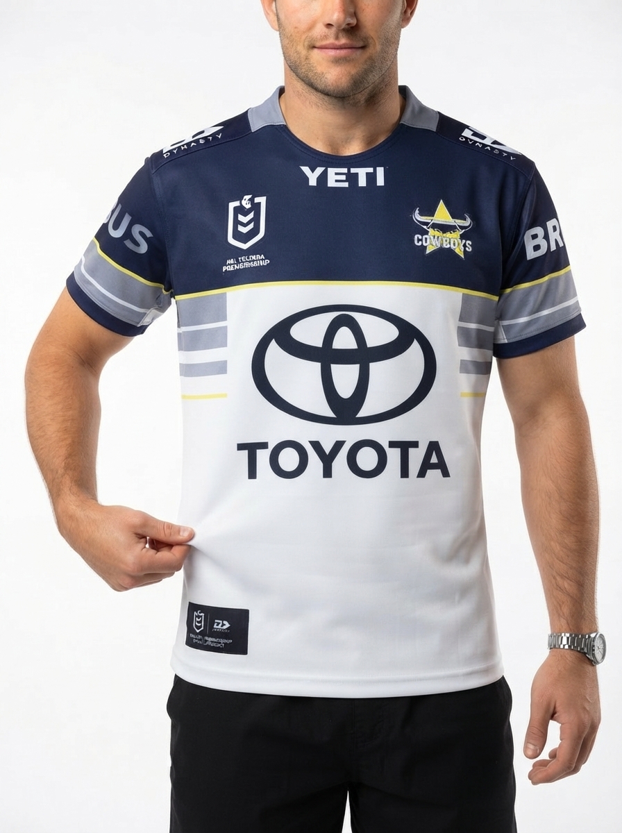 North Queensland Cowboys Mens 2025 Home Jersey