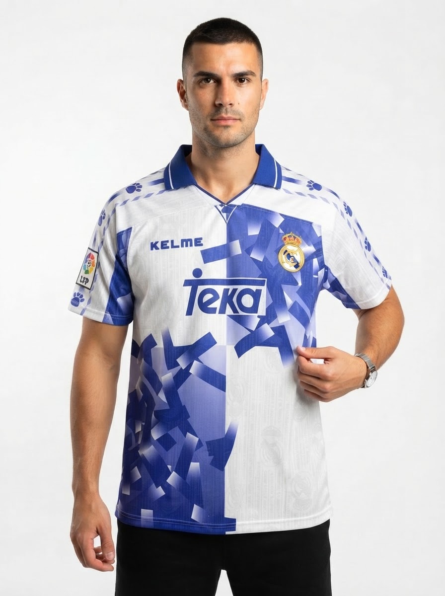 Real Madrid 96/97 III Third Jersey - Retro Version