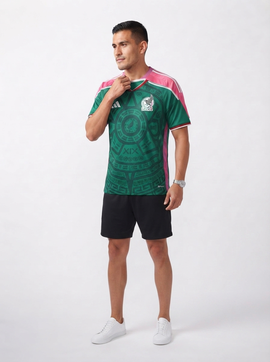 Mexico 3-Pack Jerseys - Home, Away & Goalkeeper - Fan Version | World Cup 2026