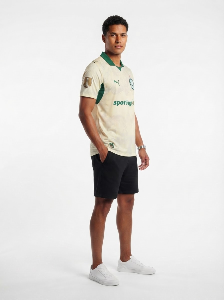 Palmeiras Away Fan Jersey Sponsor 2025 Club World Cup