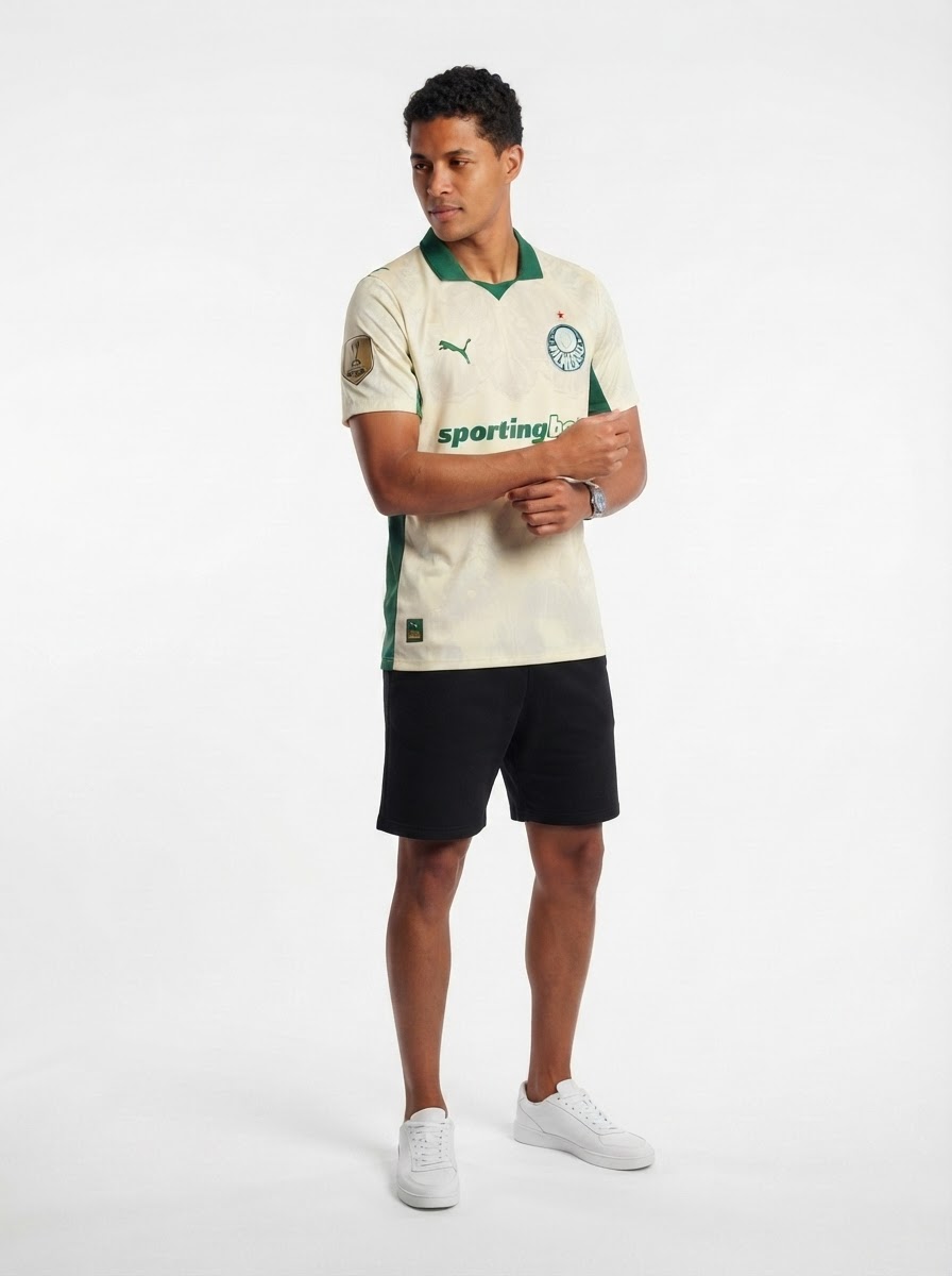 Palmeiras Away Fan Jersey Sponsor 2025 Club World Cup
