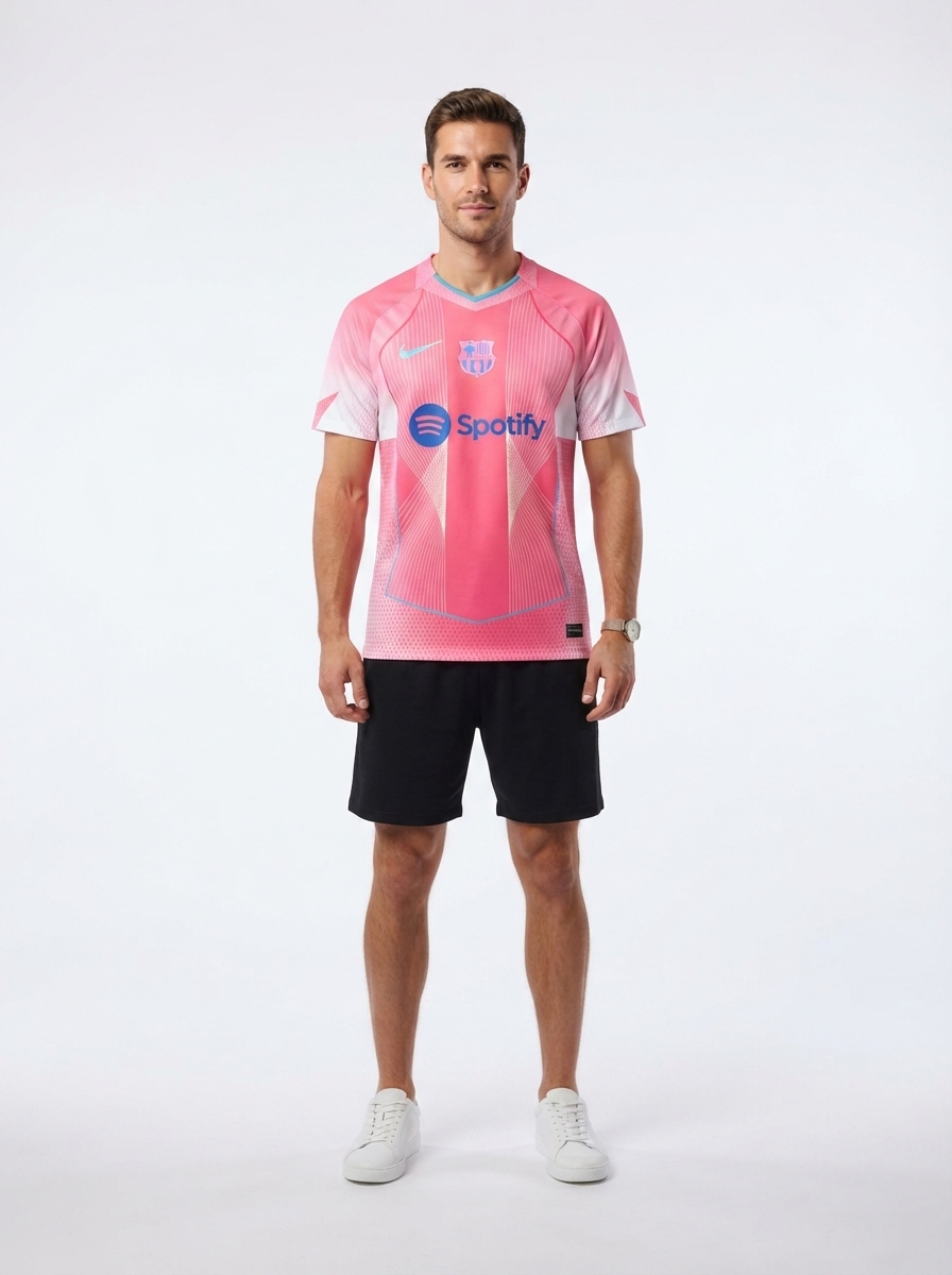 Barcelona 2025/26 Pink Special Edition Jersey - Fan Version