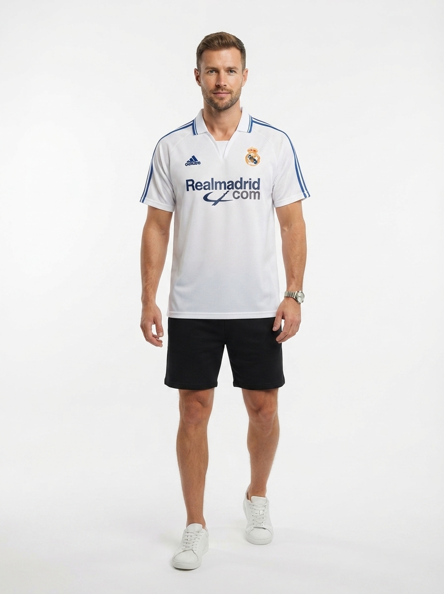 Real Madrid 01/02 I Home Jersey - Retro Version