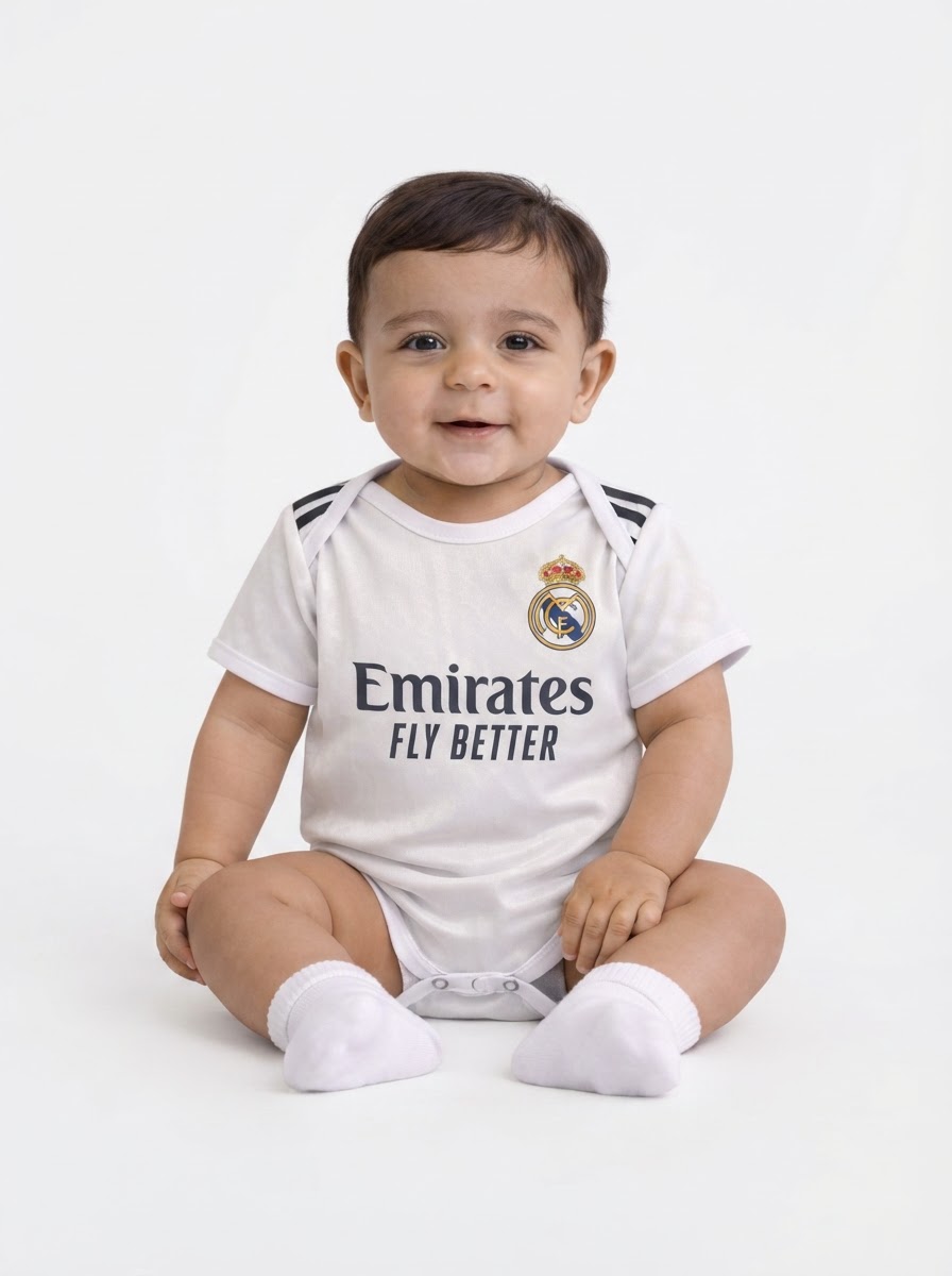 Body Baby Real Madrid 25/26 home