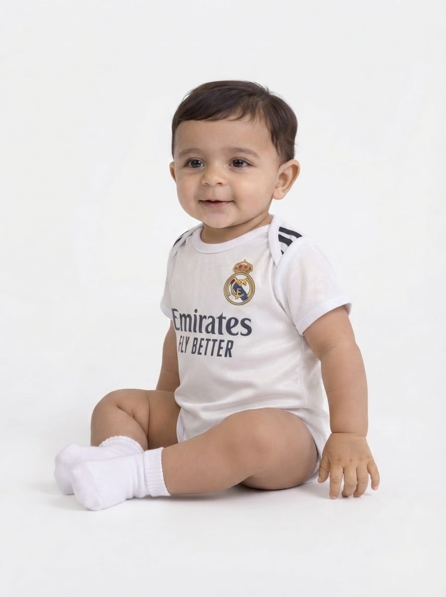 Body Baby Real Madrid 25/26 home