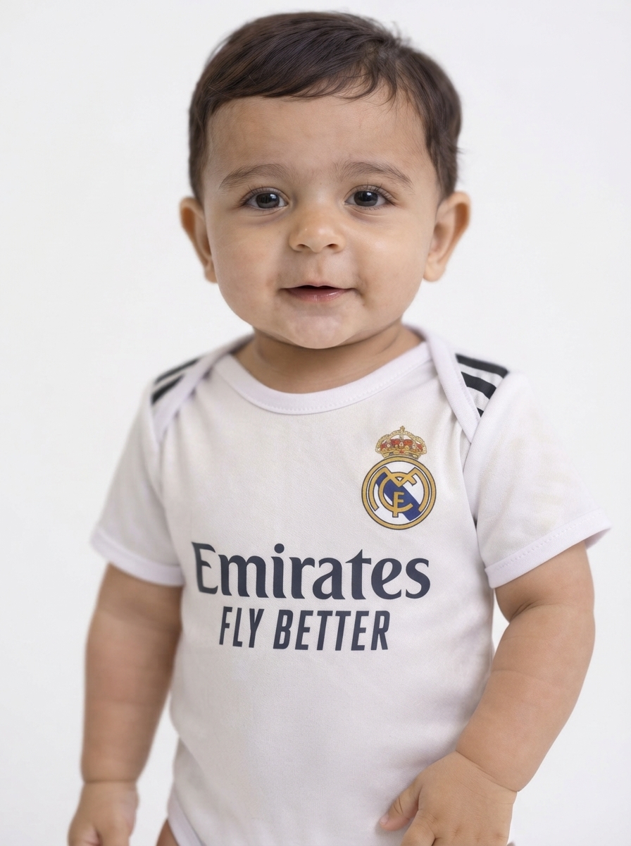 Body Baby Real Madrid 25/26 home