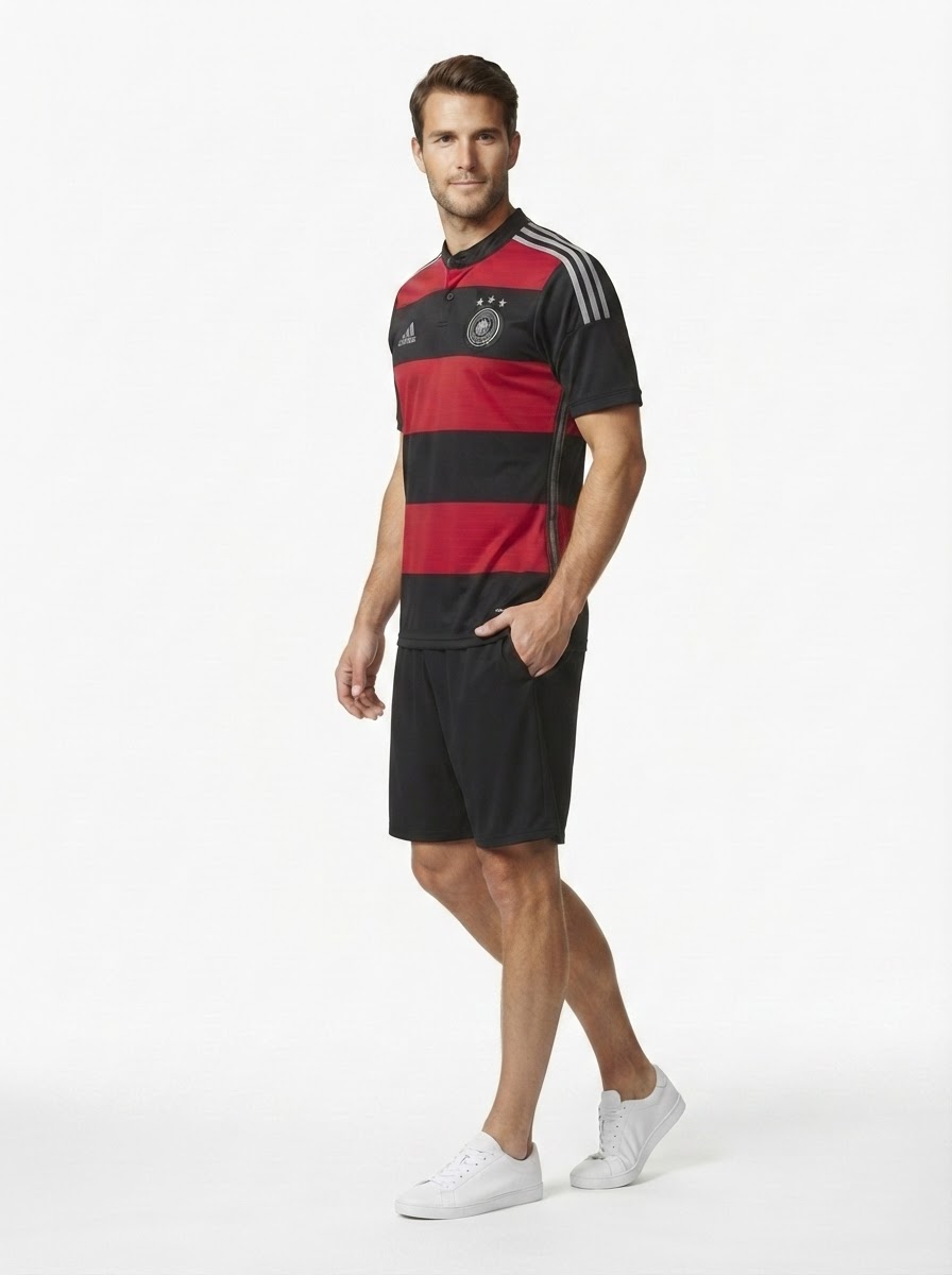 Germany 2014 II Away Jersey - Retro Version