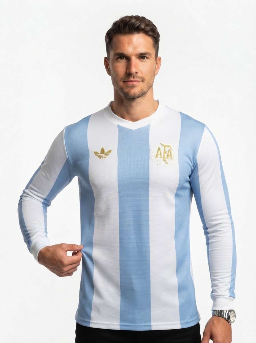 Argentina 25/26 Commemorative Edition Jersey - Long Sleeve