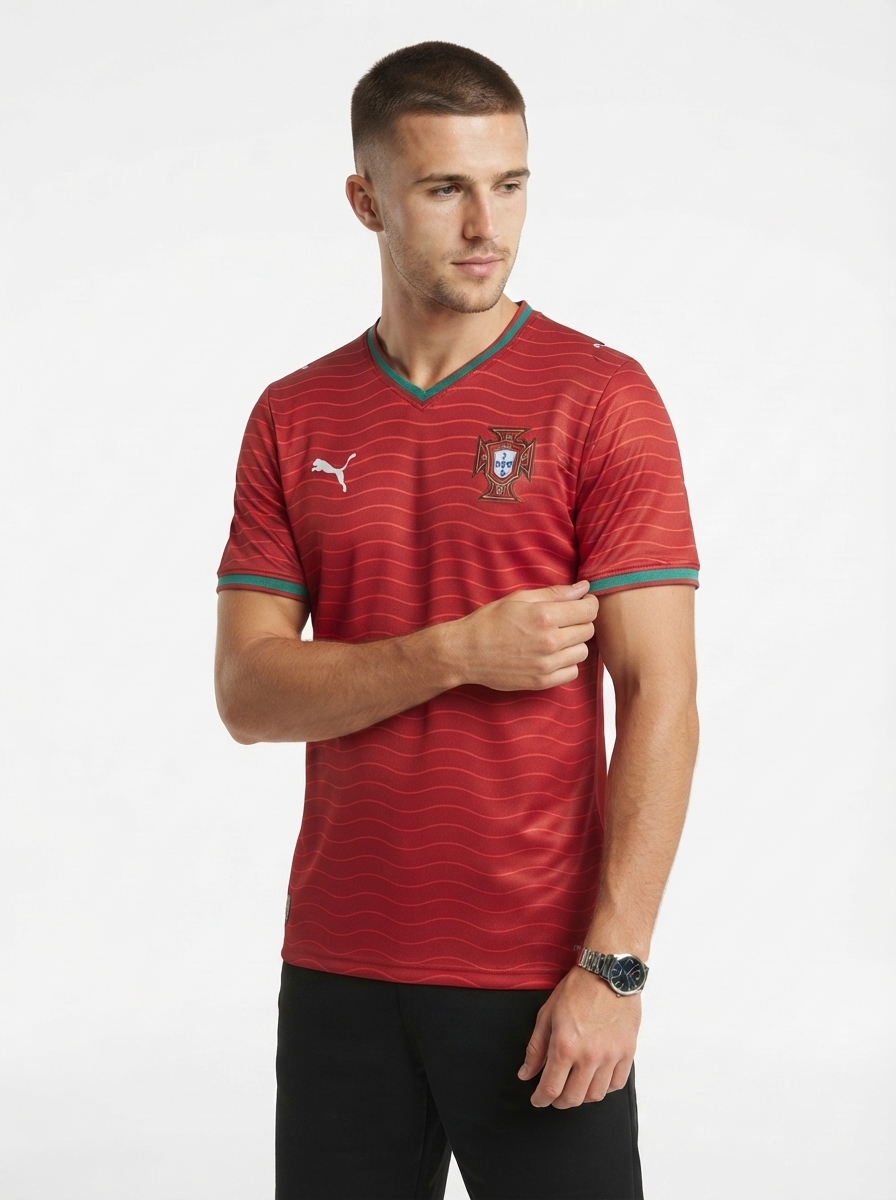 Portugal Home Jersey 2026 World Cup 2026 - Fan Version