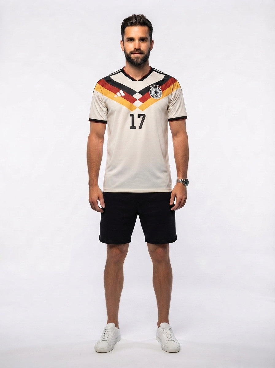 Germany Home Wirtz 17 Fan Jersey Shirt 2026 World Cup