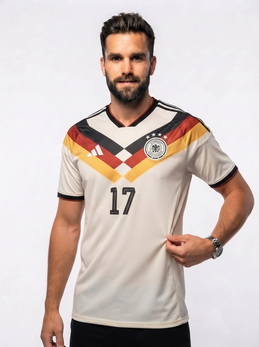 Germany Home Wirtz 17 Fan Jersey Shirt 2026 World Cup