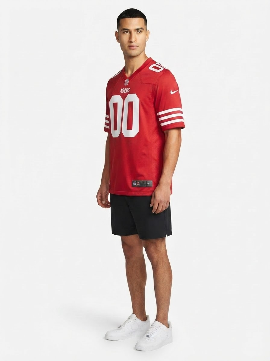 San Francisco 49ers - Scarlet Custom Jersey