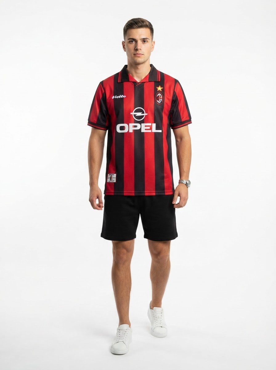 Milan 1997/98 Home - Retro Jersey