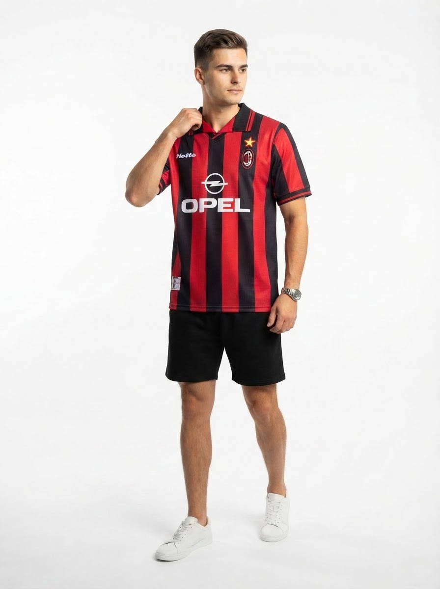 Milan 1997/98 Home - Retro Jersey