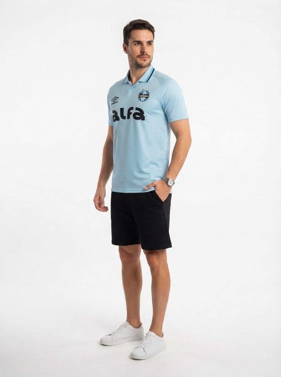 Jersey Grêmio 2025/26 II Azul Celeste