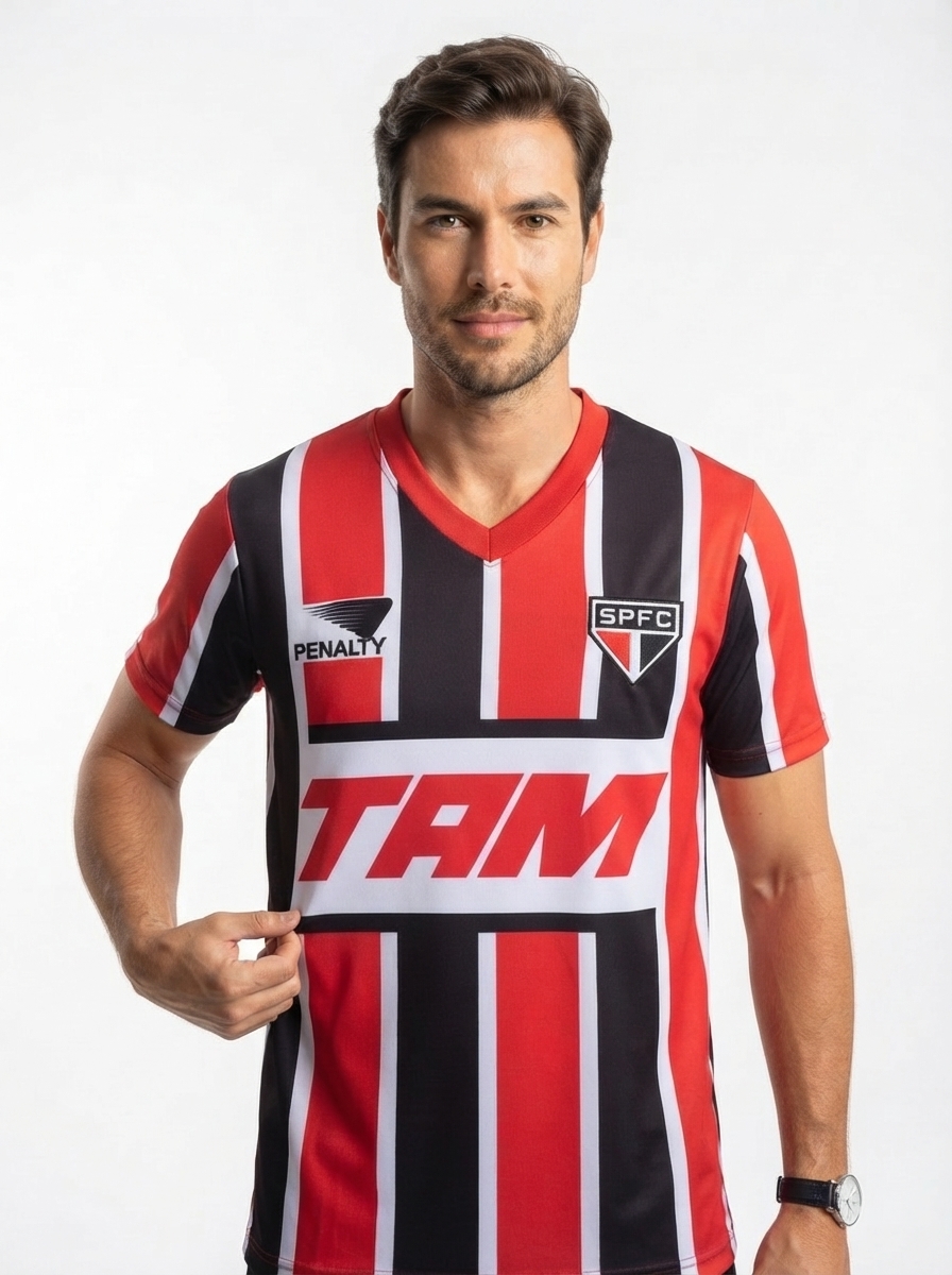 Sao Paulo 1993 I Home Jersey - Retro Version