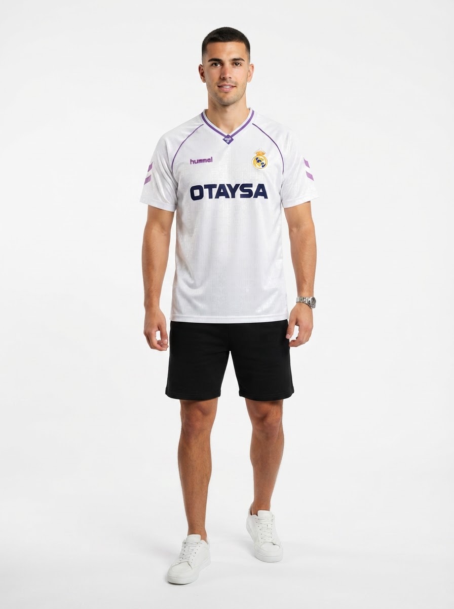 Real Madrid 90/92 I Home Jersey - Retro Version