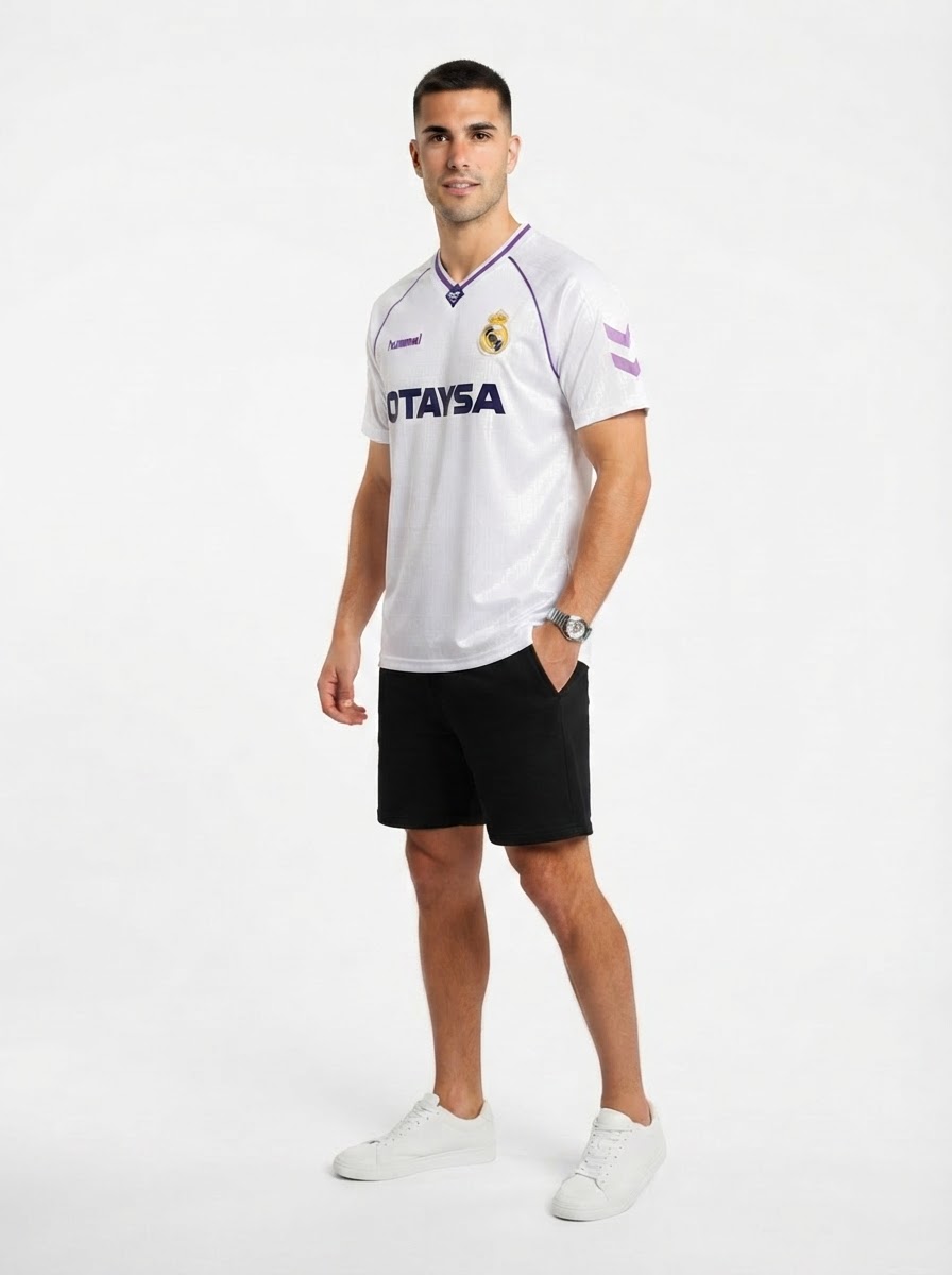 Real Madrid 90/92 I Home Jersey - Retro Version