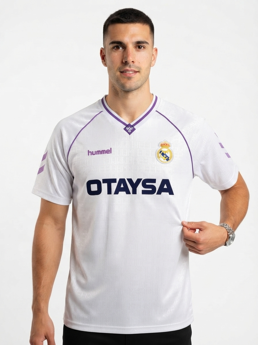 Real Madrid 90/92 I Home Jersey - Retro Version