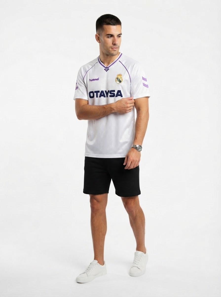 Real Madrid 90/92 I Home Jersey - Retro Version