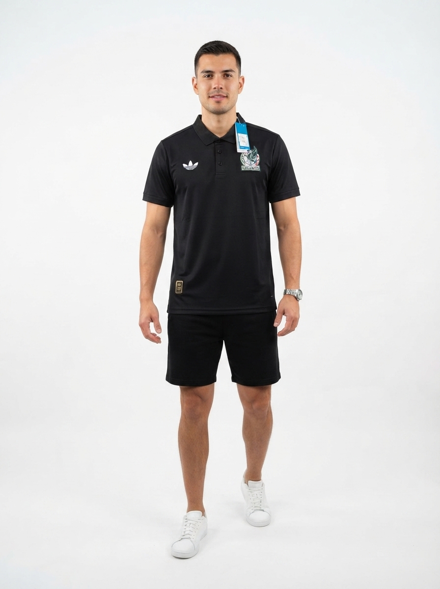 Polo Mexico 2026/27 World Cup 2026 Black
