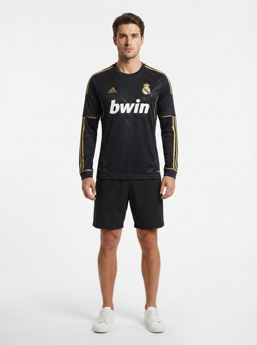 Real Madrid 11/12 II Away Long Sleeve - Retro Version