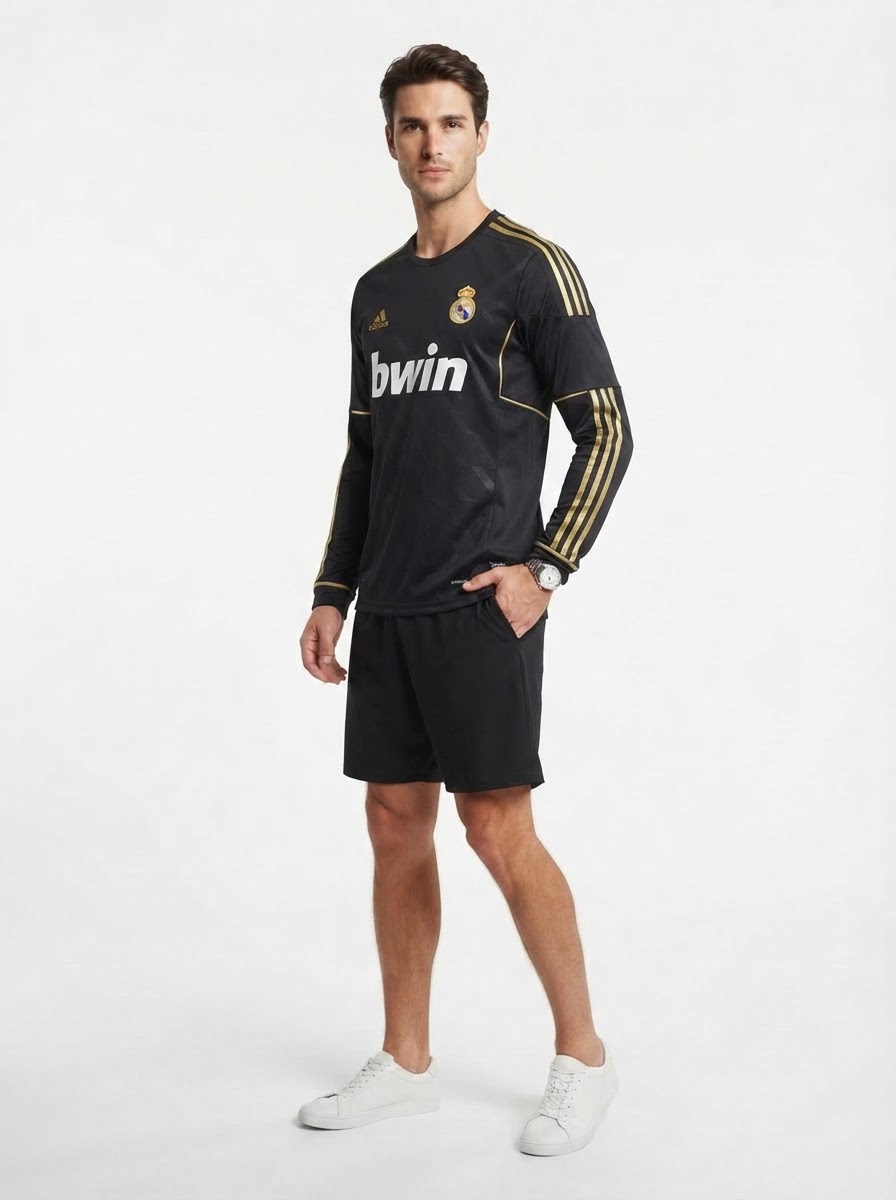 Real Madrid 11/12 II Away Long Sleeve - Retro Version