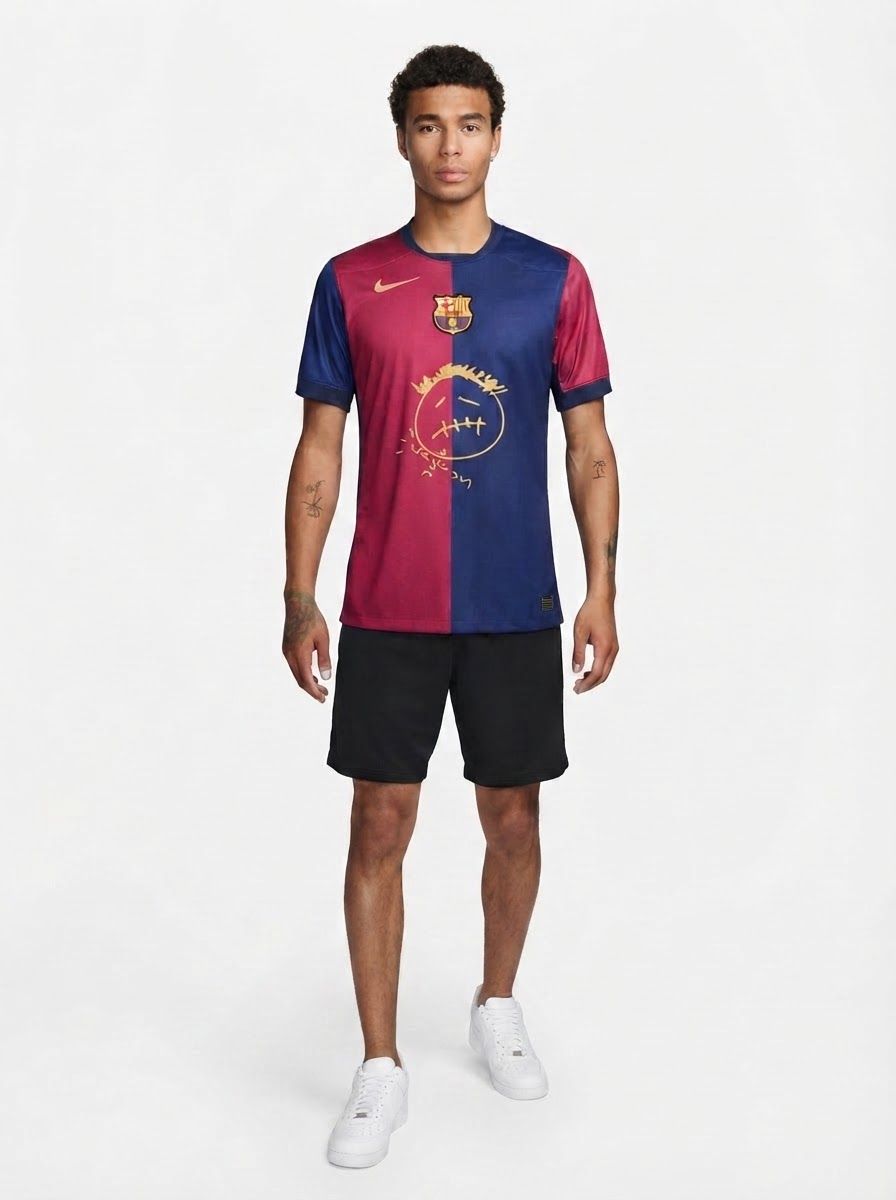 Barcelona Travis Scott - 24/25 I Home Jersey - Fan Version