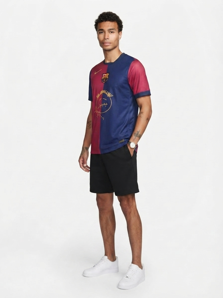 Barcelona Travis Scott - 24/25 I Home Jersey - Fan Version