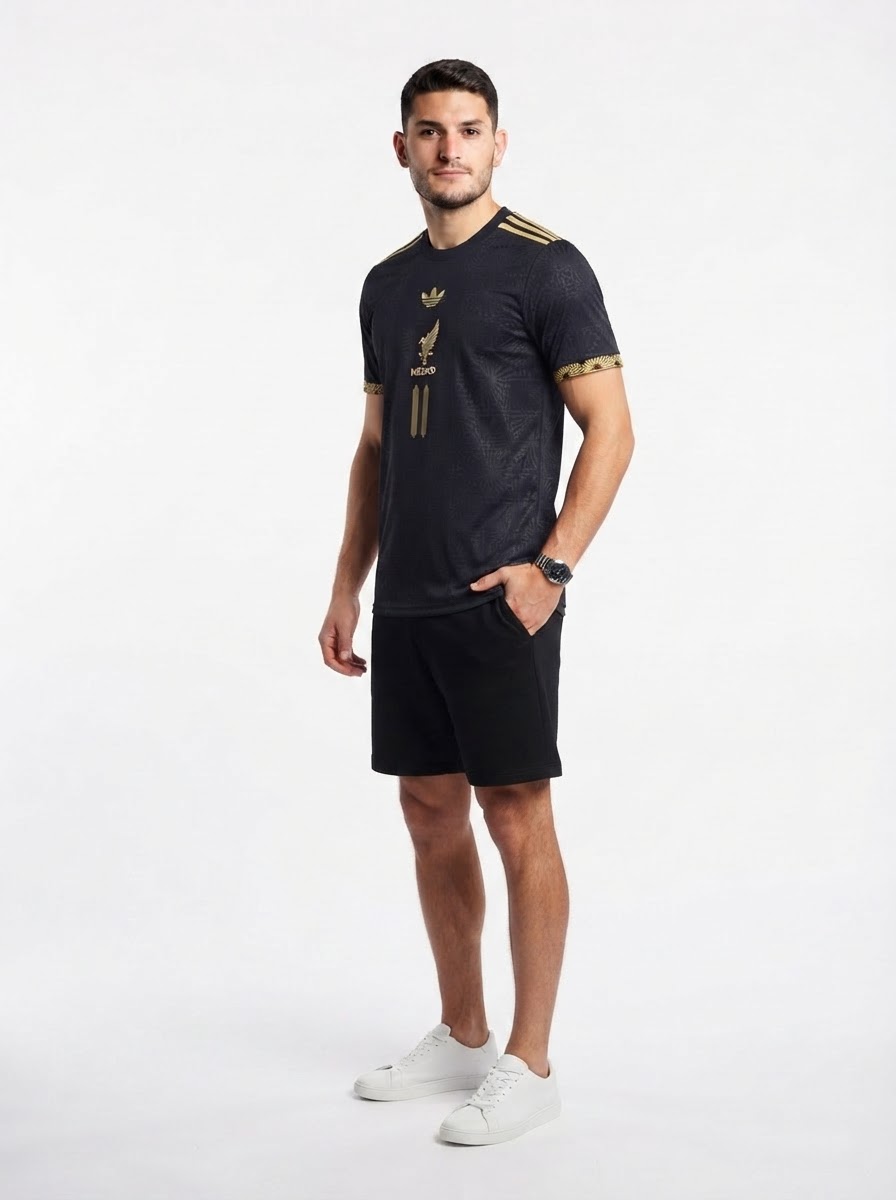 Mexico Santiago Giménez 2025 Special Edition Authentic Player [Slim Fit] Player Third Jersey by