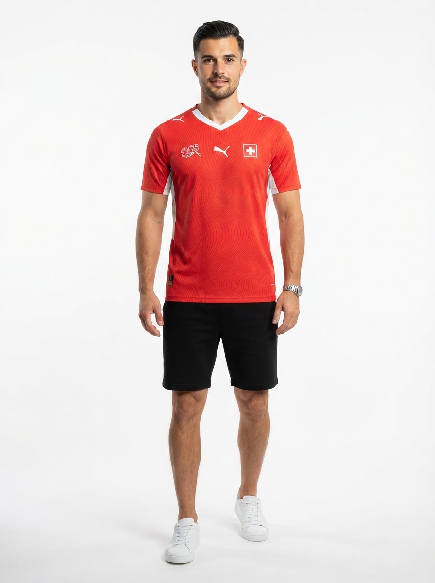 Switzerland Home Soccer Jersey World Cup 2026 - Fan Version