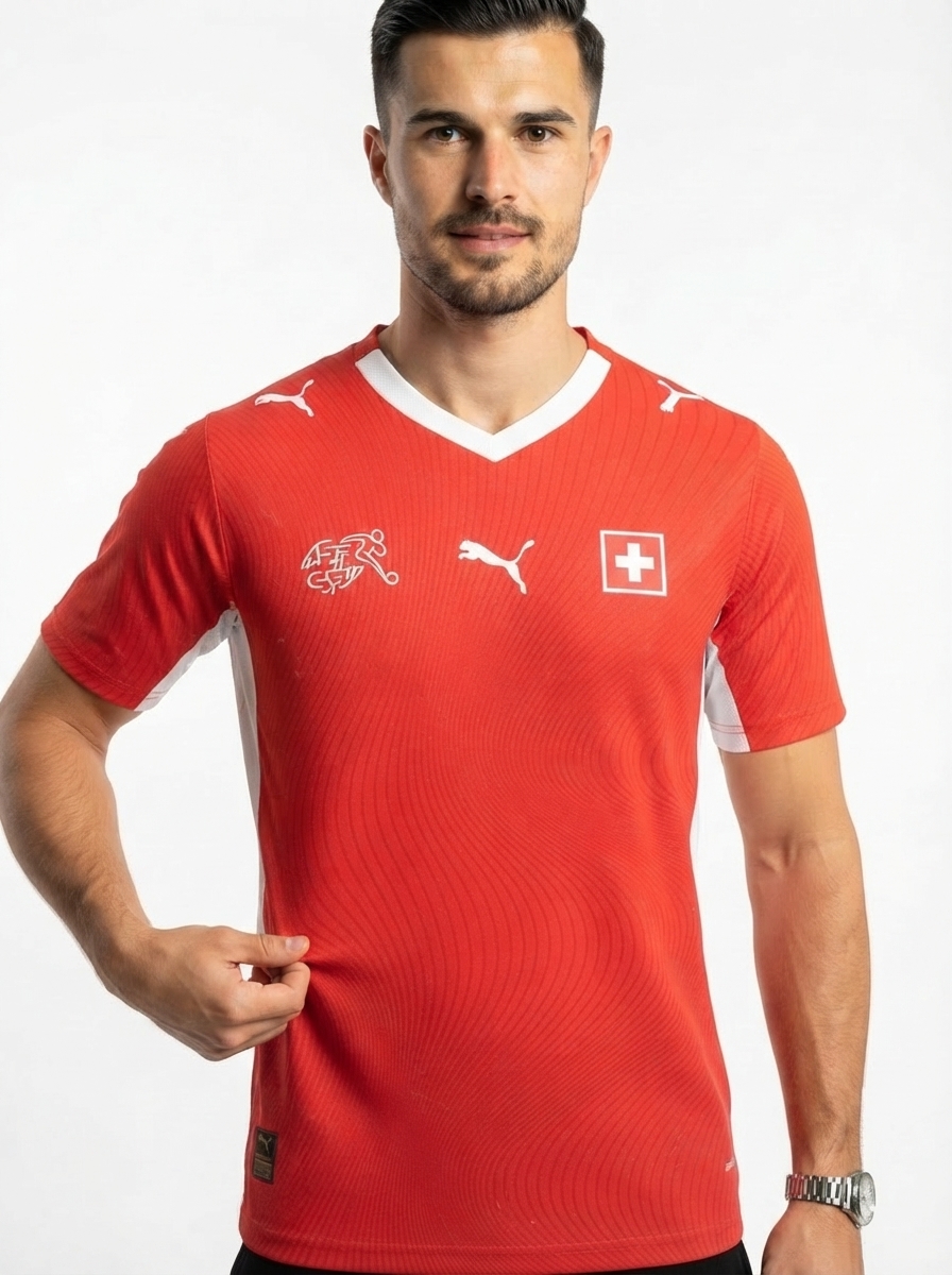 Switzerland Home Soccer Jersey World Cup 2026 - Fan Version