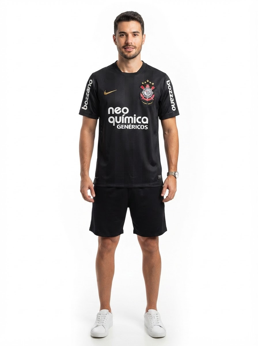 Corinthians 2010 II Away Jersey - Retro Version