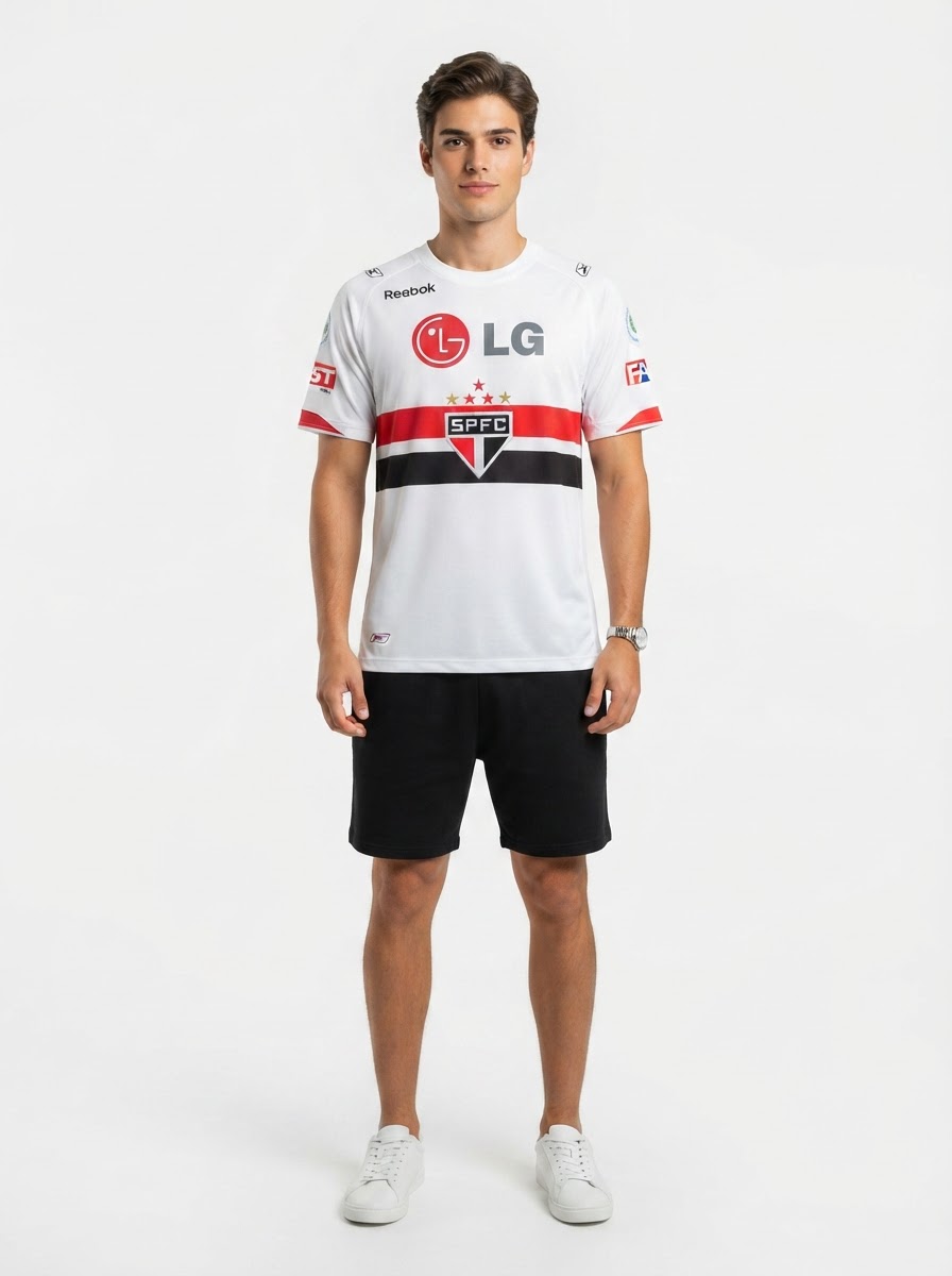 Jersey Sao Paulo Retro 2007/08 - Home